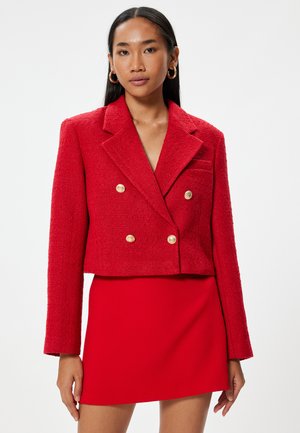 CROP - Blazer - red