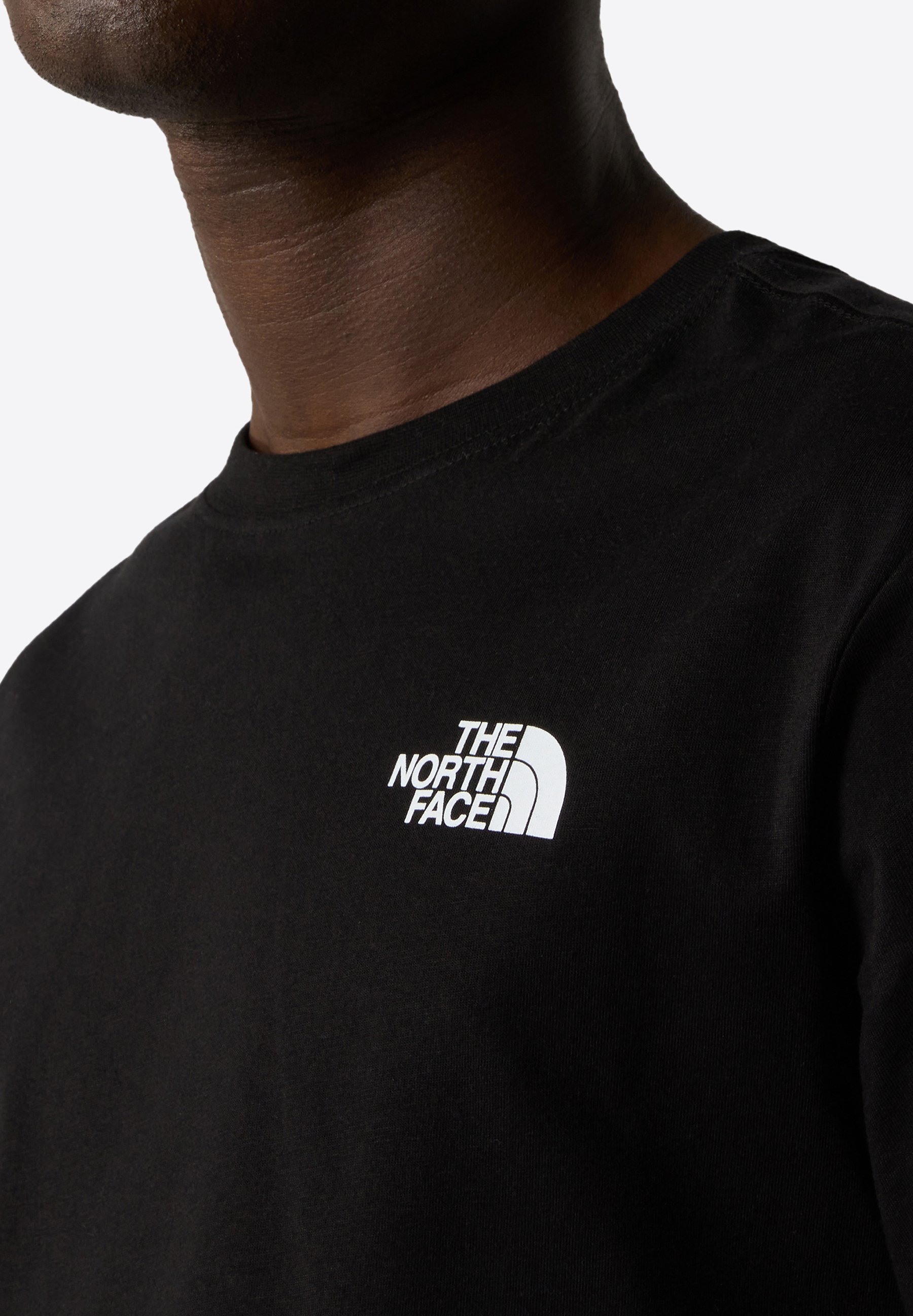 THE NORTH FACE☆Mountain Outline back print sweatshirt The North Face MOUNTAIN SKETCH - Sweat à capuche - tnf black