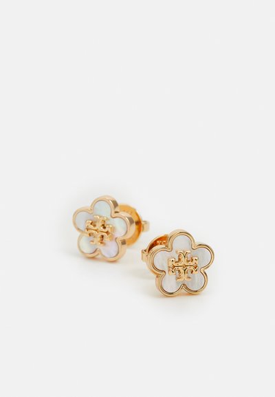 Tory Burch KIRA FLOWER STUD - Earrings - gold-coloured