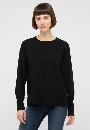 Mustang, STYLE MARIANNA - Strickpullover - schwarz