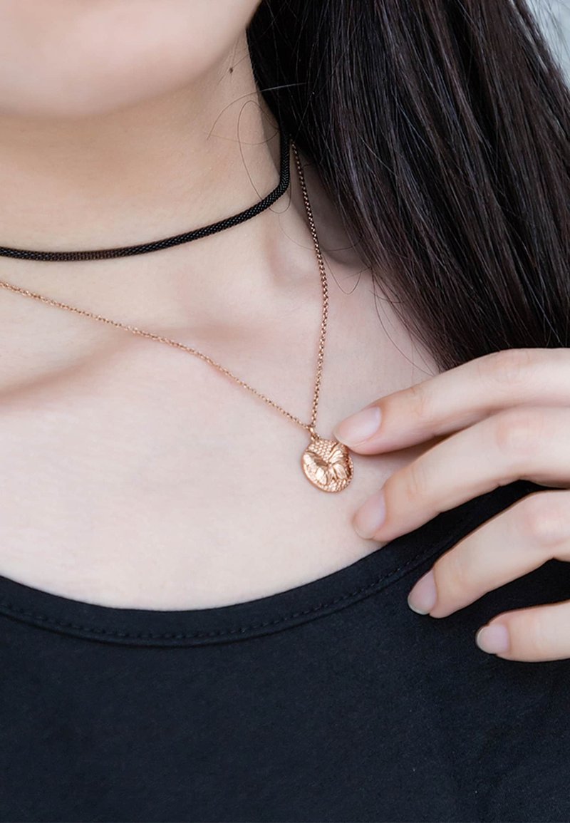 Victoria Hyde VAUXHALL BEE - Ketting - rose gold-coloured