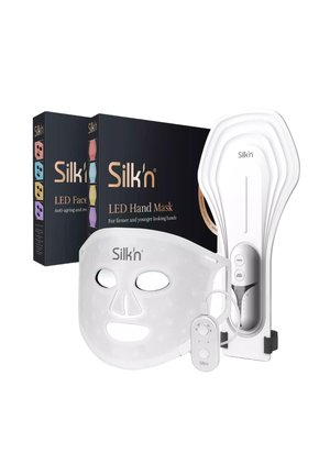 SET LED FACE & HAND MASK - Skincare tool - white