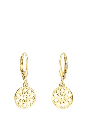 FLOWER CIRCLE - Boucles d'oreilles - gold coloured