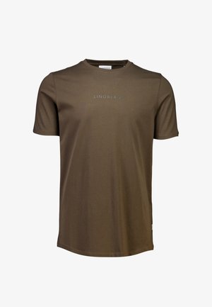 Lindbergh TEE S/S - T-paita - dk brown