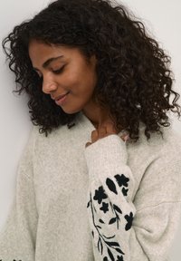 Kaffe LISETTE - Jumper - feather gray melange