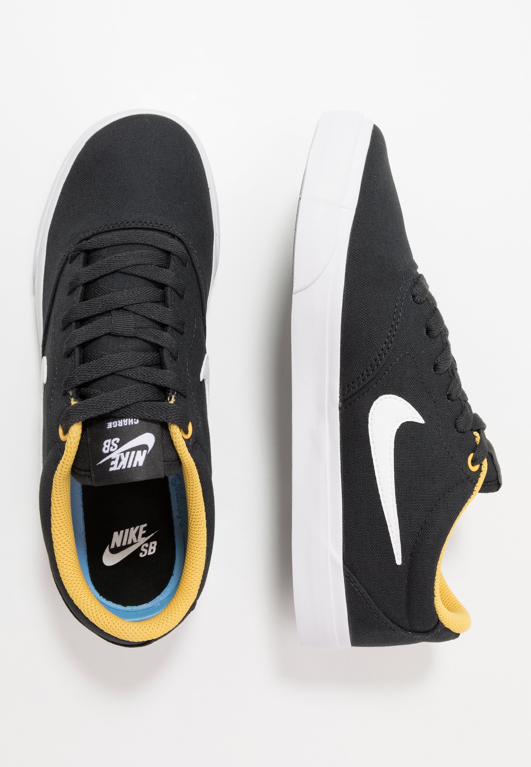 Nike SB CHARGE - Sneakers basse - off noir/white/solar flare/black/nero -  Zalando.it