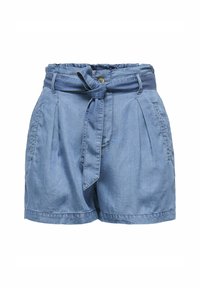 CHARIS LIFE HW CC WVN - Džínové kraťasy - medium blue denim
