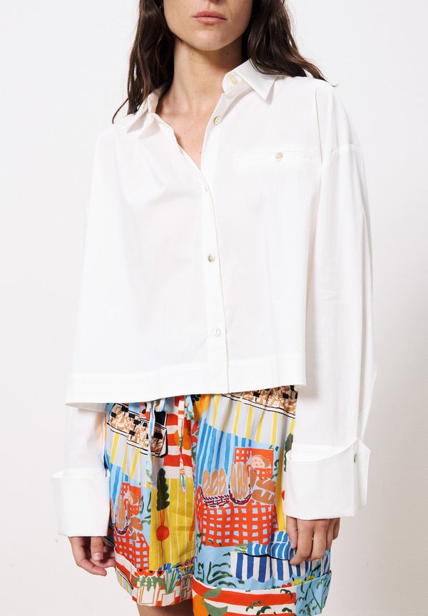 ANNAICK - Hemdbluse - blanc