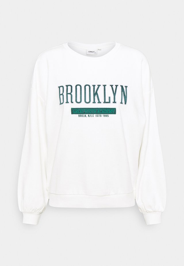 ONLEDA LIFE O-NECK - Sweatshirts - cloud dancer
