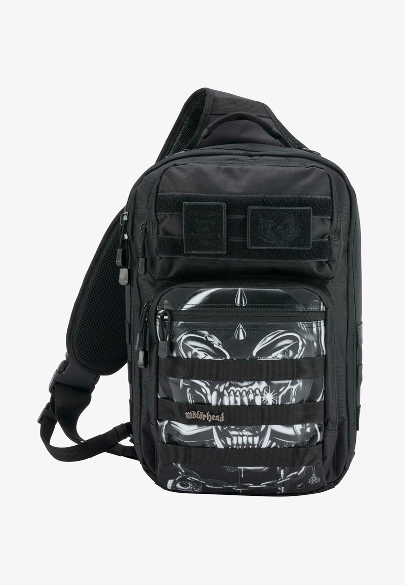Brandit MOTÖRHEAD US COOPER SLING LARGE - Taška s příčným popruhem - black