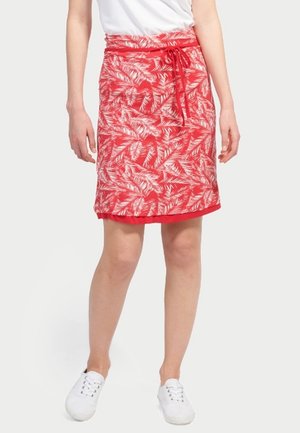 Falda acampanada - light red