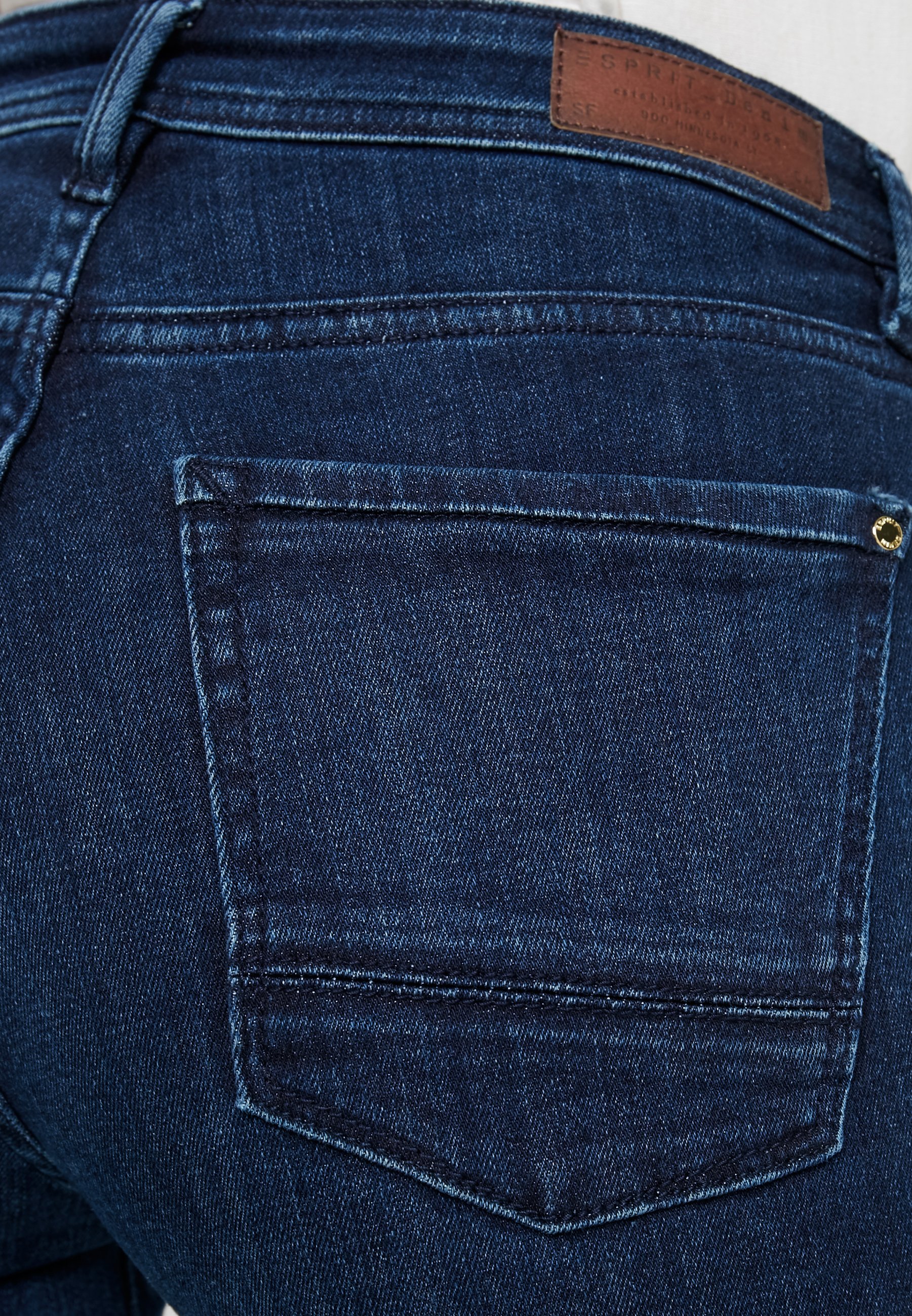 Esprit Jeans Skinny Fit blue dark wash Zalando.no edc by Esprit Jeans Skinny Fit - blue dark wash