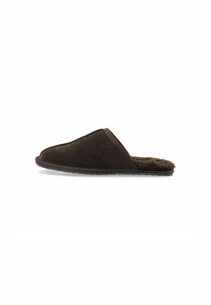 Pantoffels - darkbrown