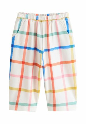 REGULAR FIT - BARREL LEG - Püksid - rainbow check