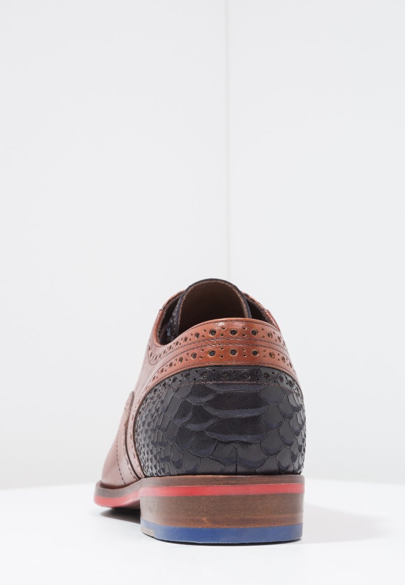 Herren Klassische Schnürer | Floris van Bommel Schnürer dark cognac/cognac - EF16319 Herren Klassische Schnürer | Floris van Bommel Schnürer dark cognac/cognac - EF16319