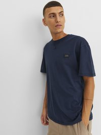 Jack & Jones CLASSIC TEE CREW NECK - Jednoduché tričko - navy blazer