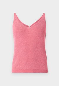 ONLSHINA GLITTER - Topper - camellia rose/silver coloured