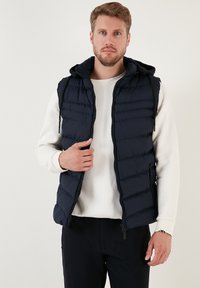 Buratti REGULAR FIT - Väst - dark blue