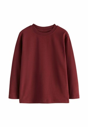 Next, REGULAR FIT - COSY LONG SLEEVE T-SHIRT - Langærmet T-shirt - berry red