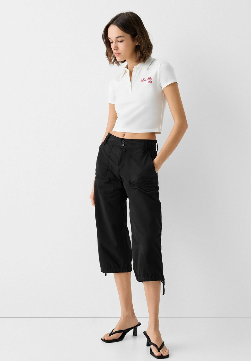 Bershka Shorts zwart