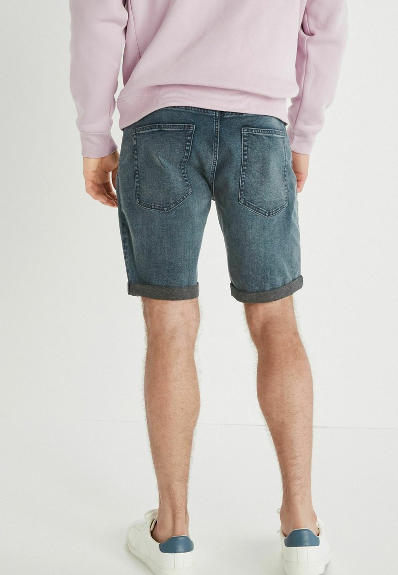 Herren Skinny Fit | Next Jeans Shorts smokey blue/blau - SC07472 Herren Skinny Fit | Next Jeans Shorts smokey blue/blau - SC07472