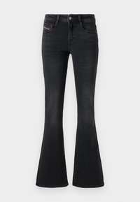 EBBEY - Jeans bootcut - black