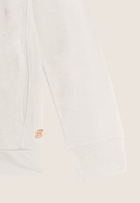 Freddy CON ZIP E COLLO ALTO E CUCITURE DECORATIVE - Sudadera con cremallera - white sand