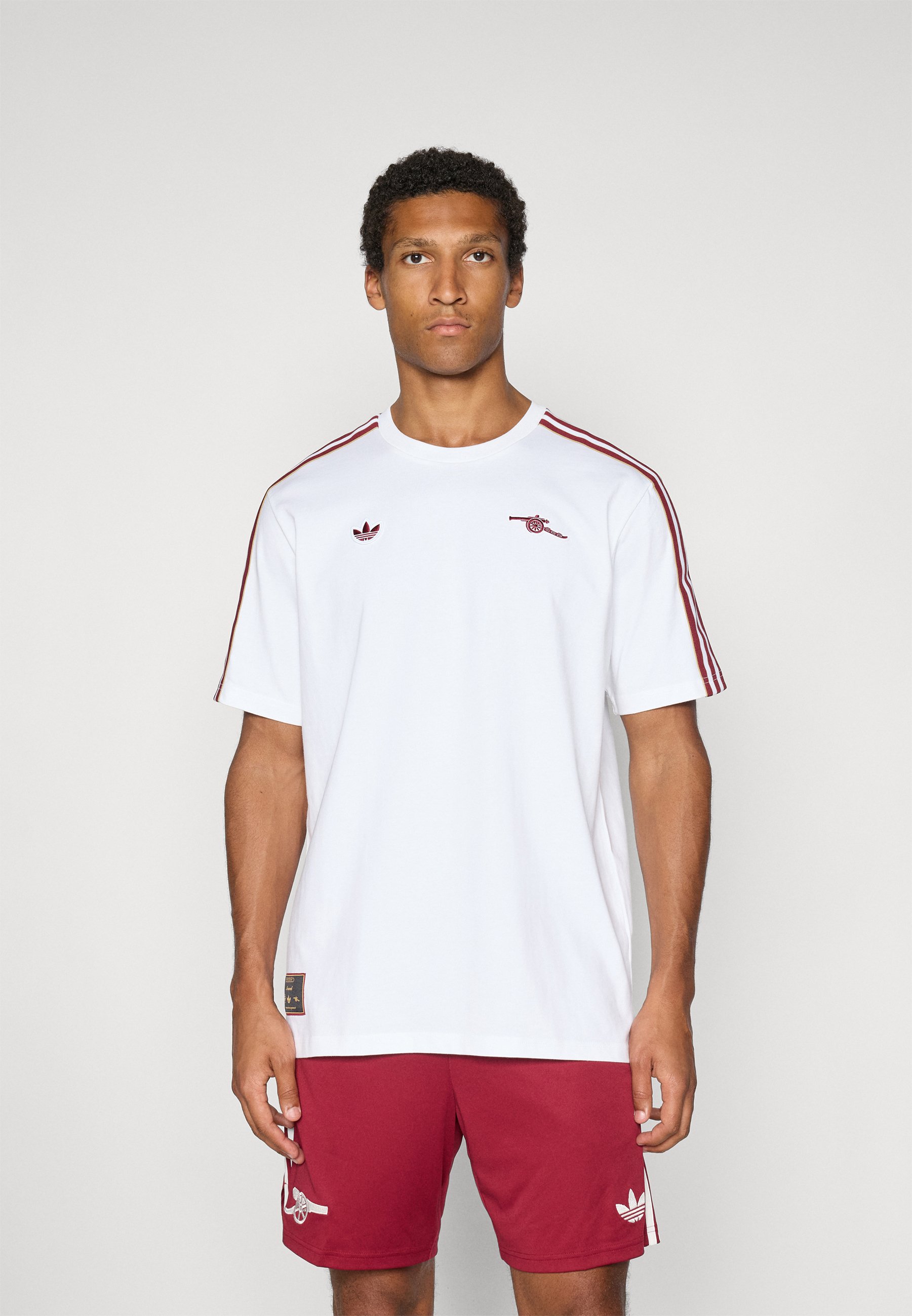 ★ドイツ発*adidas*新作*ARSENAL US PACK Tシャツ/WL★ adidas Originals ARSENAL US PACK - Print T-shirt - white