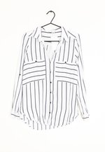 Chemisier Femme Next Taille 6 Noir En Coton - Occasion En Très Bon état