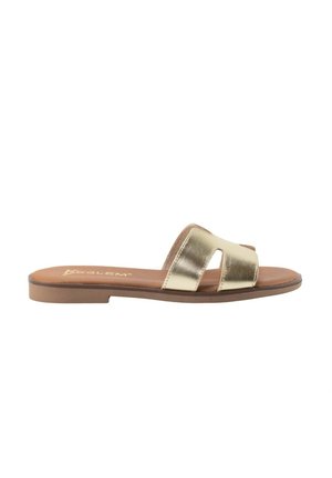 KESLEM, SANDALIAS KESLEM, MUJER - Sandalias planas - oro
