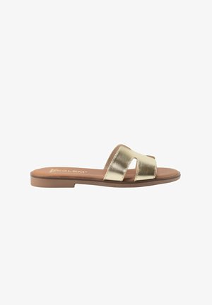 KESLEM, SANDALIAS KESLEM, MUJER - Sandalias planas - oro
