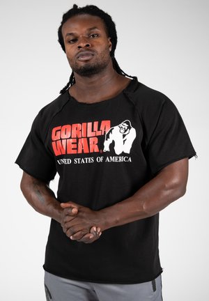 Gorilla Wear CLASSIC WO - T-shirt imprimé - black