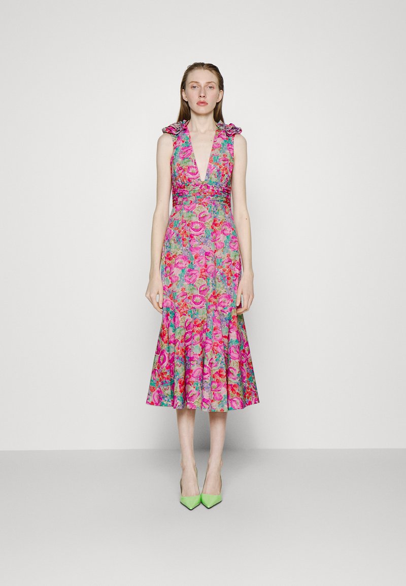 AMUR SORENA DEEP DRESS Juhlamekko pink/pinkki Zalando.fi