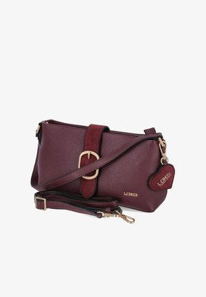 L.CREDI, Handtasche - cherry shade