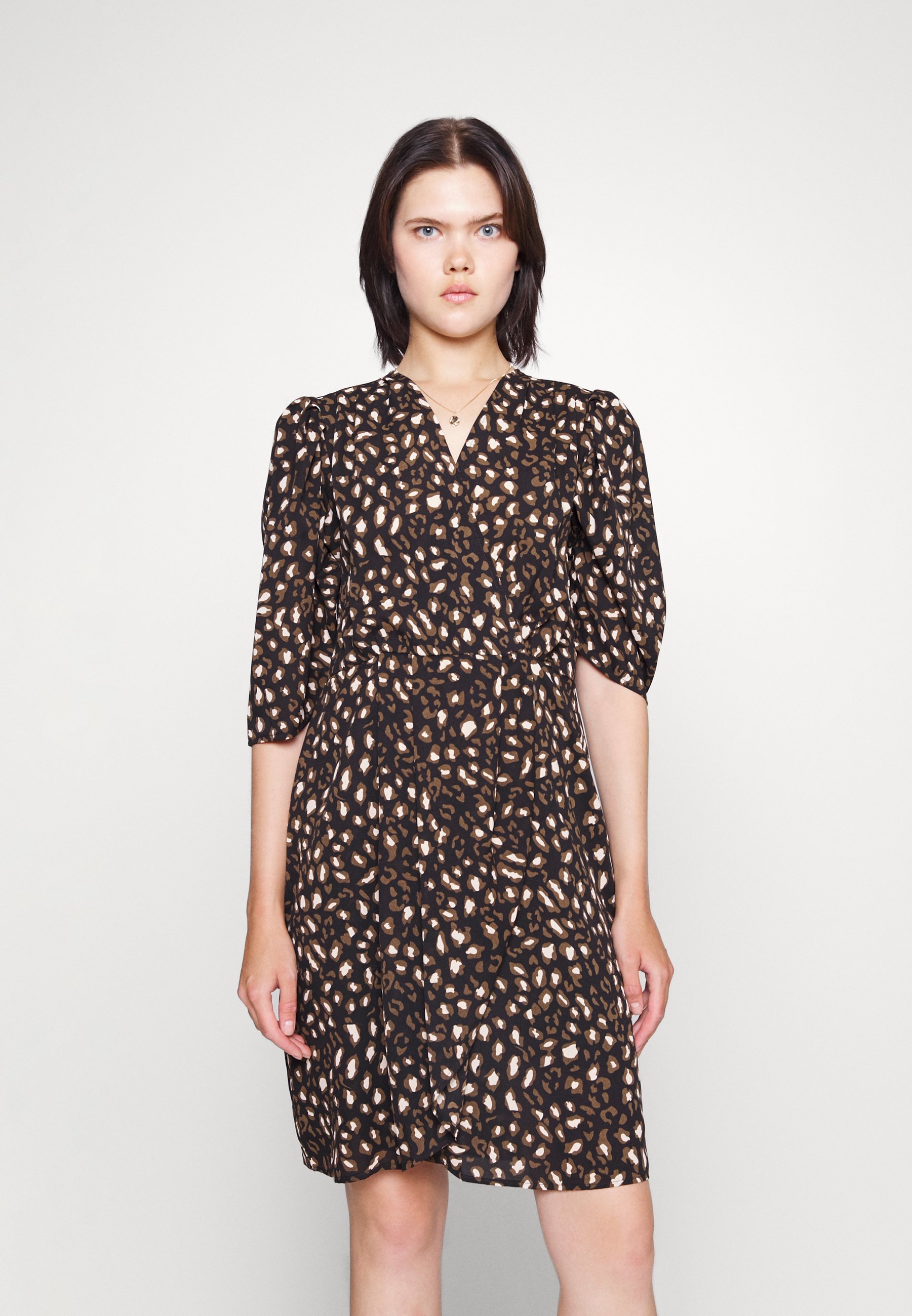 molly bracken ladies woven dress - Day dress alter neck tennis dress