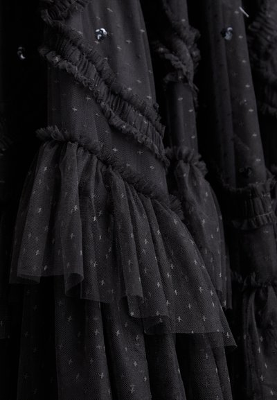 Needle & Thread LOVE LETTER OFF SHOULDER ANKLE GOWN - Gallakjole - graphite