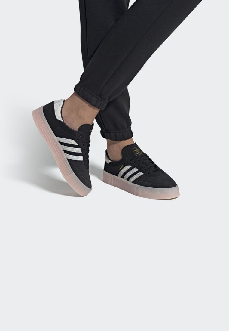 adidas Originals SAMBAROSE SHOES - Sneaker low - black/schwarz - Zalando.de