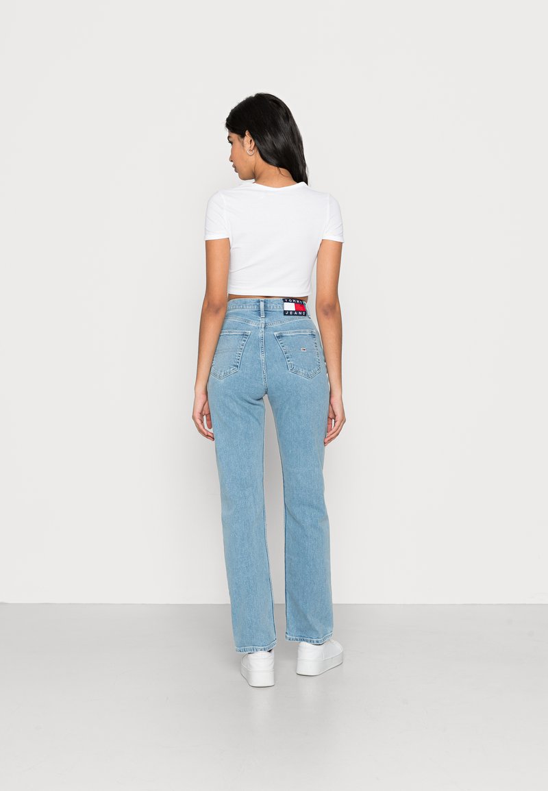 tommy straight leg jeans