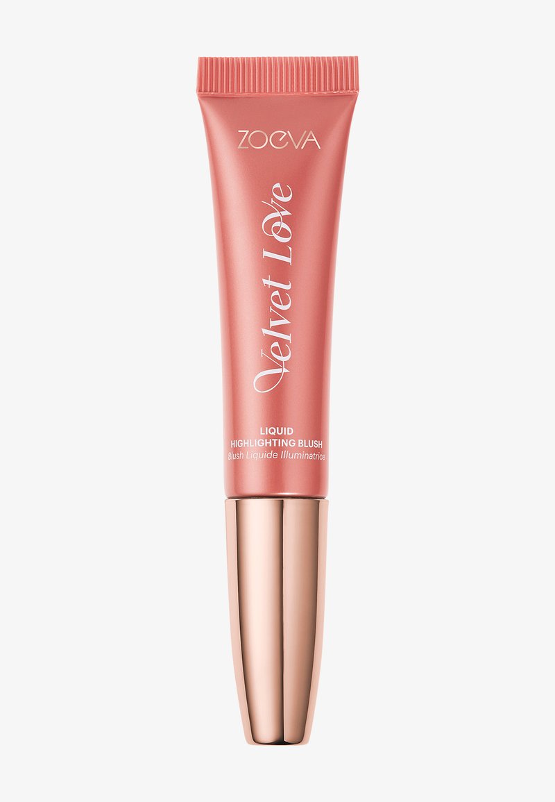 ZOEVA - VELVET LOVE LIQ. HIGHLIGHTING BLUSH - Highlighter - peach nectar, Vergroten