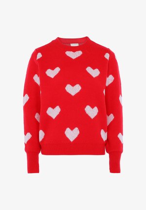 usha, CO-BRANDED WITH JALENE - Pullover - rot