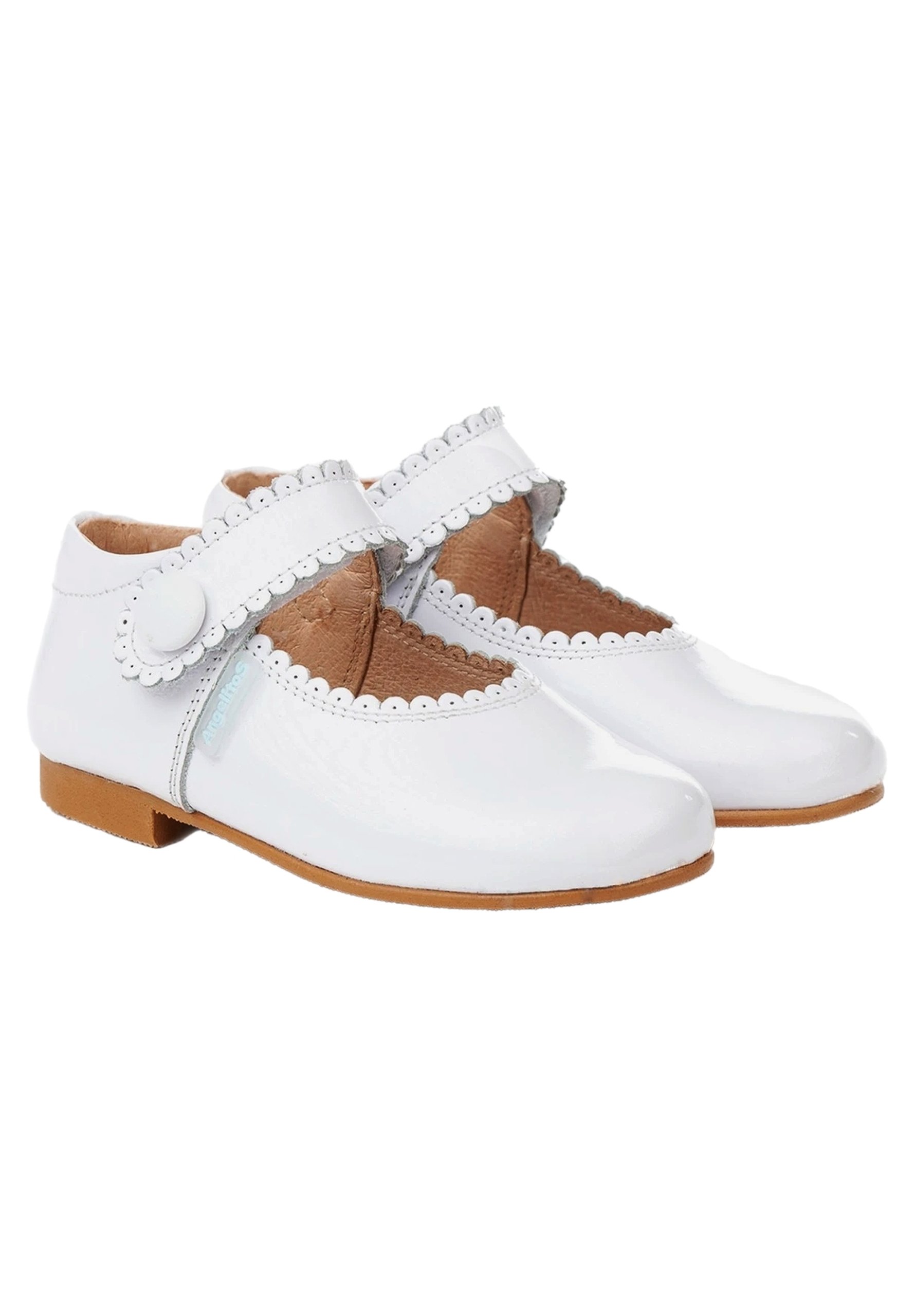 Colores MERCEDITAS CHAROL - Bailarinas con hebilla - charol blanco/blanco -  Zalando.es
