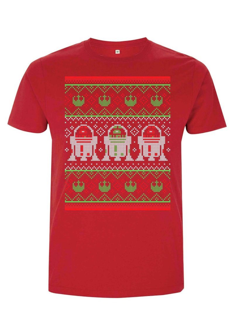 Star Wars STAR WARS CLASSIC CHRISTMAS UNITS - T-shirts print - red