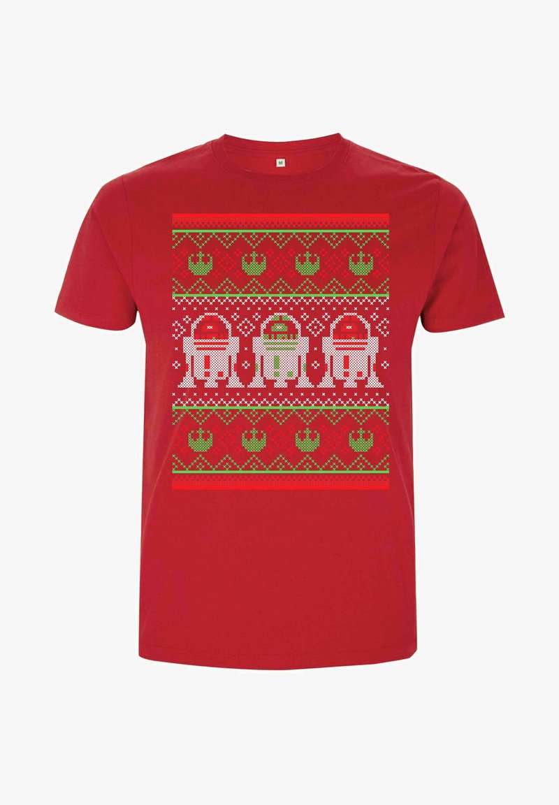 Star Wars STAR WARS CLASSIC CHRISTMAS UNITS - T-shirts print - red