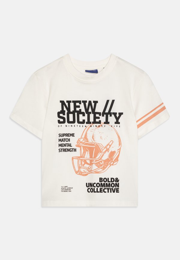 OSJSOCIETY LIFE PRINTED TEE - Print T-shirt - tofu