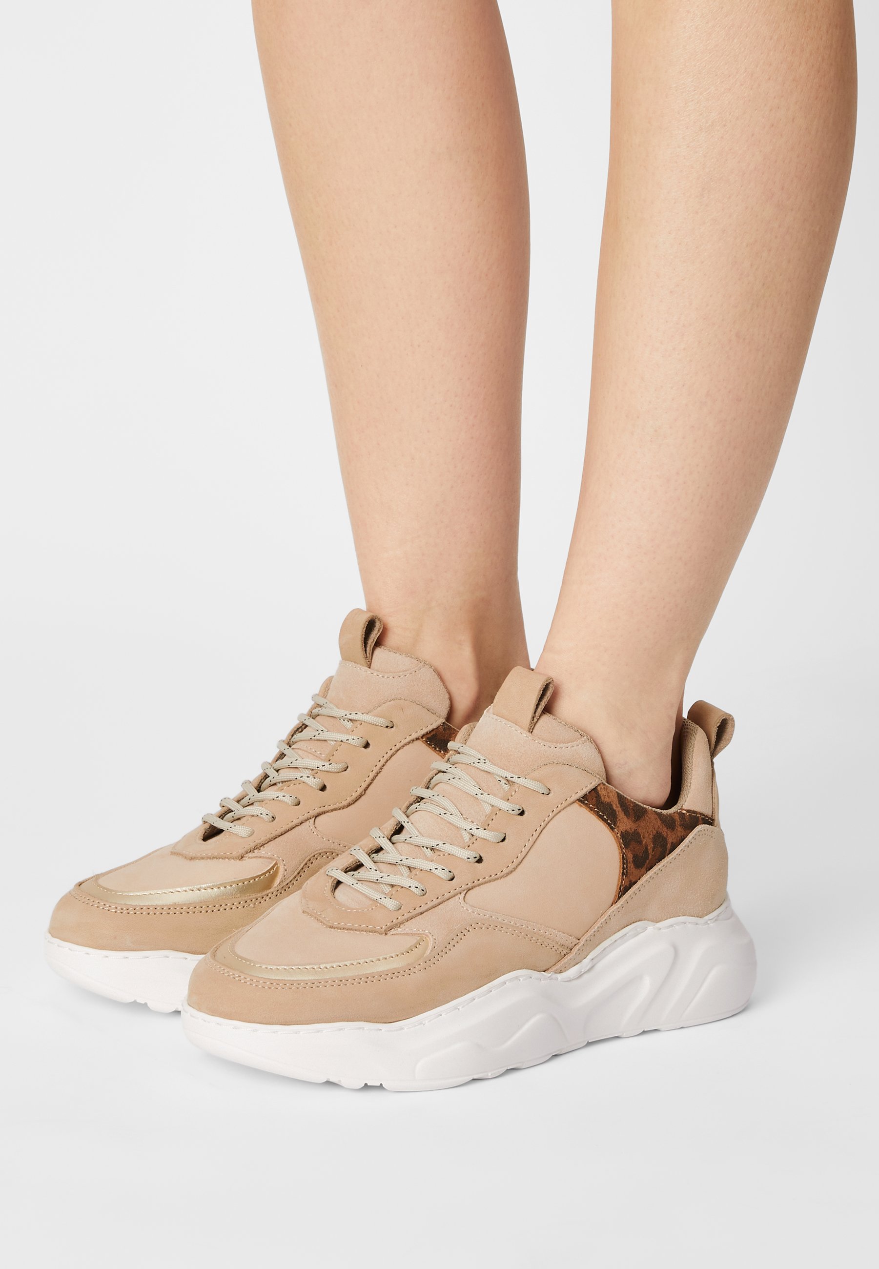 Zign LEATHER - Sneakers laag - beige/Beige - Zalando.nl