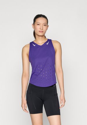 AEROSWIFT SINGLET - Topper - court purple/white