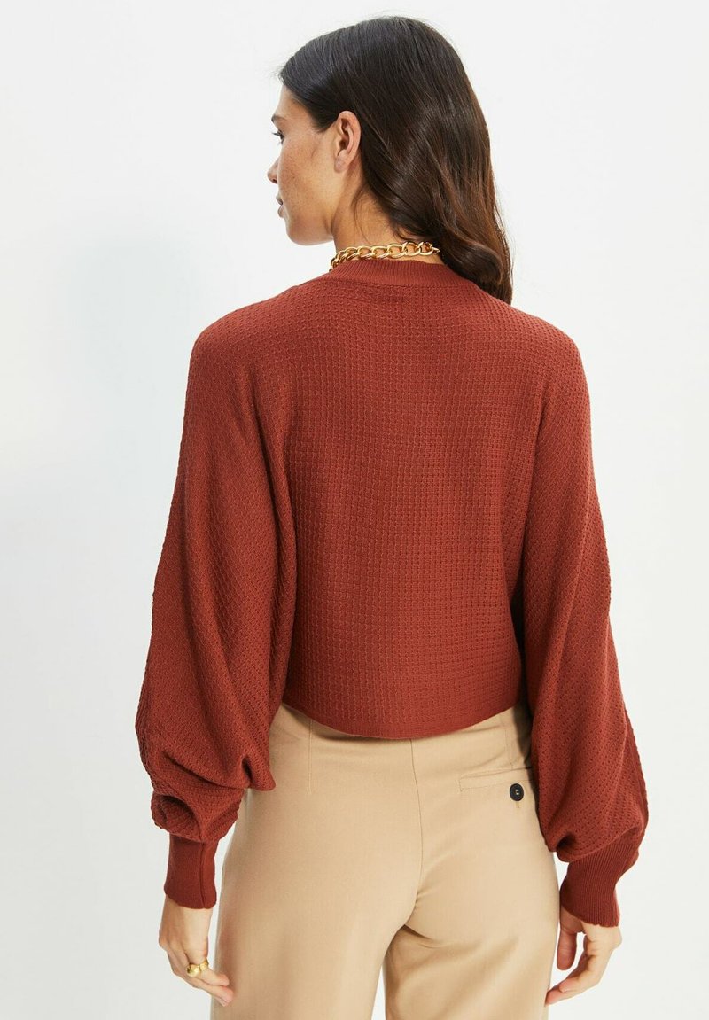 Damen Strickjacken | Trendyol Strickpullover brown/braun - LN10304 Damen Strickjacken | Trendyol Strickpullover brown/braun - LN10304