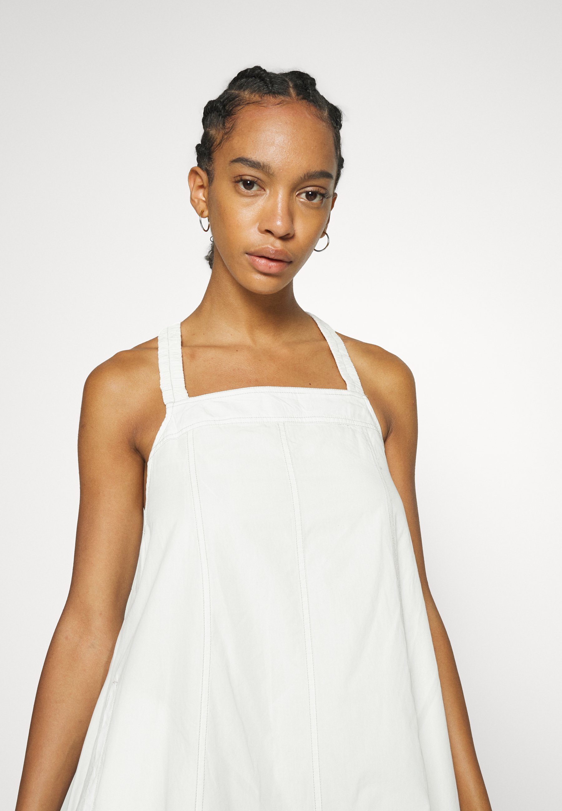 Free People DESERT HEARTS APRON DRESS 