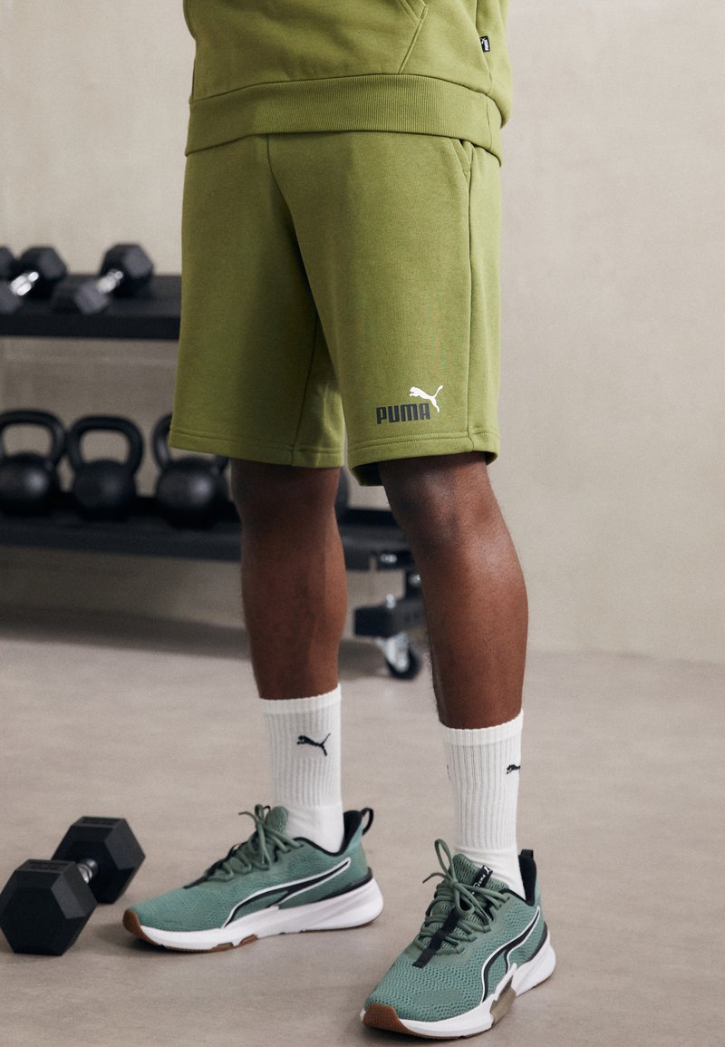 Puma SHORTS - Sportske kratke hlače - olive green