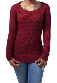 Urban Classics Maglione - bordeaux